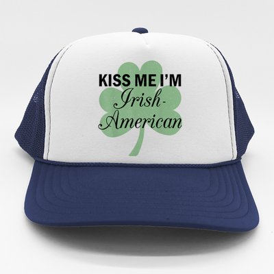 Vintage Funny Sarcastic I'm Irish-American Trucker Hat