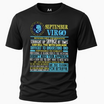 Virgo Facts Shirts Funny September Virgo Gift Performance Shirt