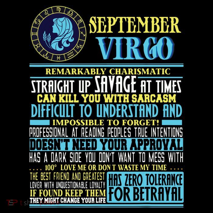 Virgo Facts Shirts Funny September Virgo Gift 16 in Basic Backpack