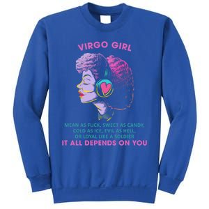 Virgo Funny Sayings Birthday Gift Meaningful Gift Sweatshirt