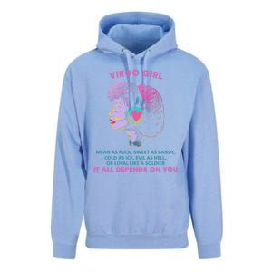 Virgo Funny Sayings Birthday Gift Meaningful Gift Unisex Surf Hoodie