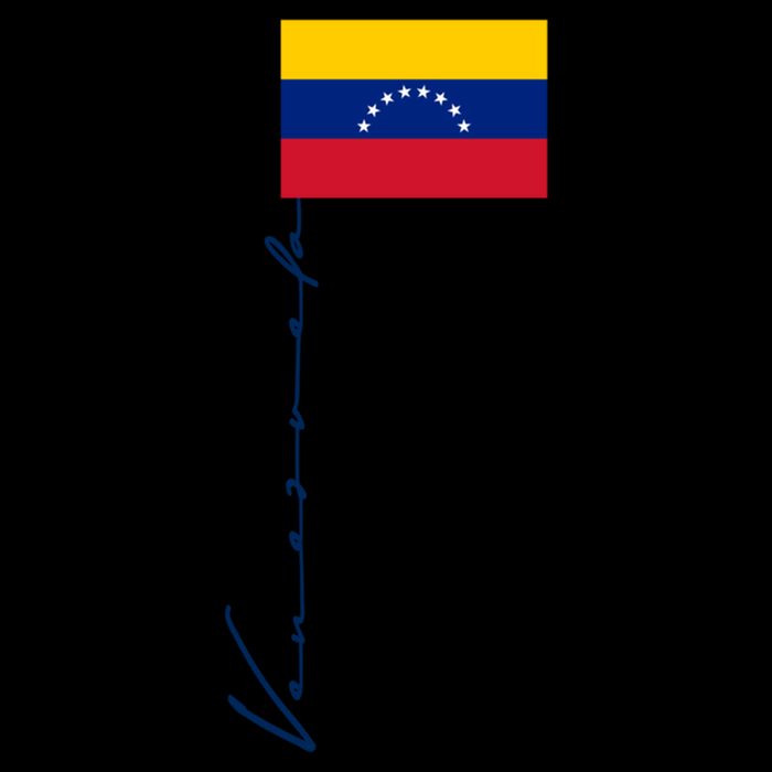 Venezuela Flag Signature Patriotic Pole Flag Cool Gift Cooling Performance Crew T-Shirt