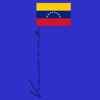 Venezuela Flag Signature Patriotic Pole Flag Cool Gift Zip Tote Bag