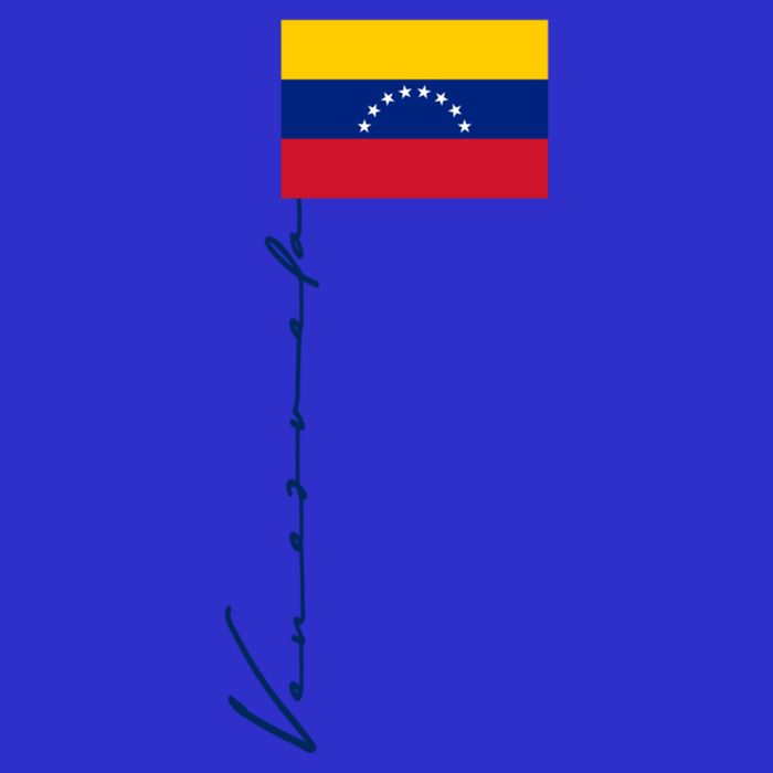 Venezuela Flag Signature Patriotic Pole Flag Cool Gift Zip Tote Bag