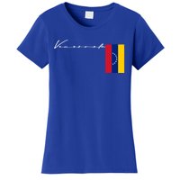 Venezuela Flag Signature Patriotic Pole Gift Women's T-Shirt