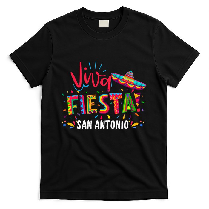 Viva Fiesta San Antonio Cinco De Mayo Sombrero T-Shirt