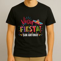 Viva Fiesta San Antonio Cinco De Mayo Sombrero T-Shirt