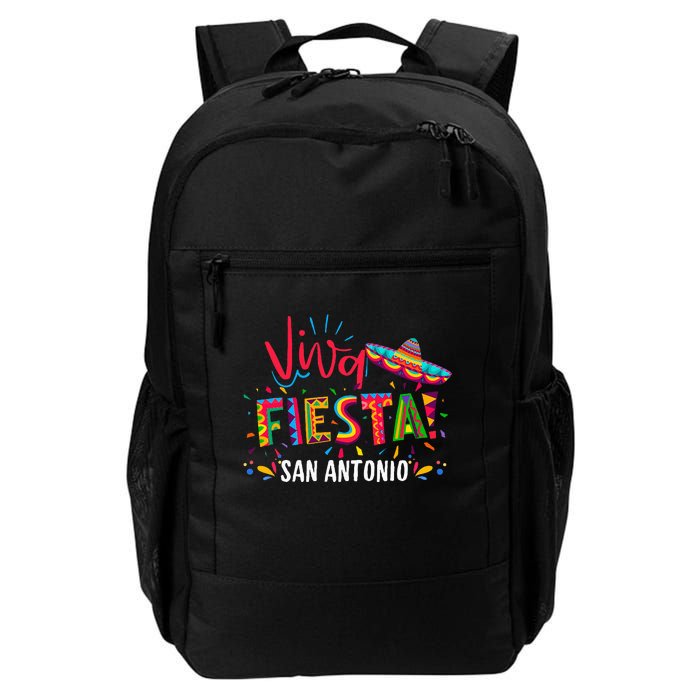 Viva Fiesta San Antonio Cinco De Mayo Sombrero Daily Commute Backpack