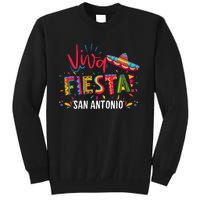 Viva Fiesta San Antonio Cinco De Mayo Sombrero Tall Sweatshirt