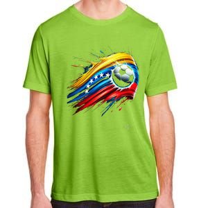 Venezuelan Flag Soccer Adult ChromaSoft Performance T-Shirt