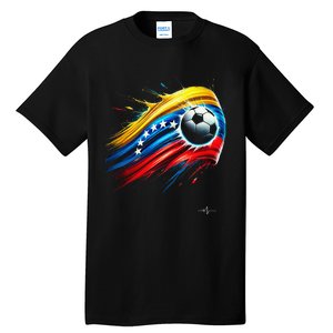 Venezuelan Flag Soccer Tall T-Shirt