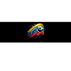 Venezuelan Flag Soccer Bumper Sticker