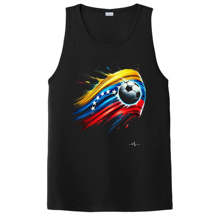 Venezuelan Flag Soccer PosiCharge Competitor Tank