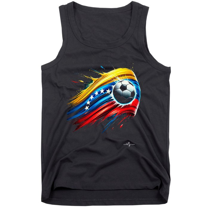 Venezuelan Flag Soccer Tank Top