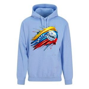 Venezuelan Flag Soccer Unisex Surf Hoodie