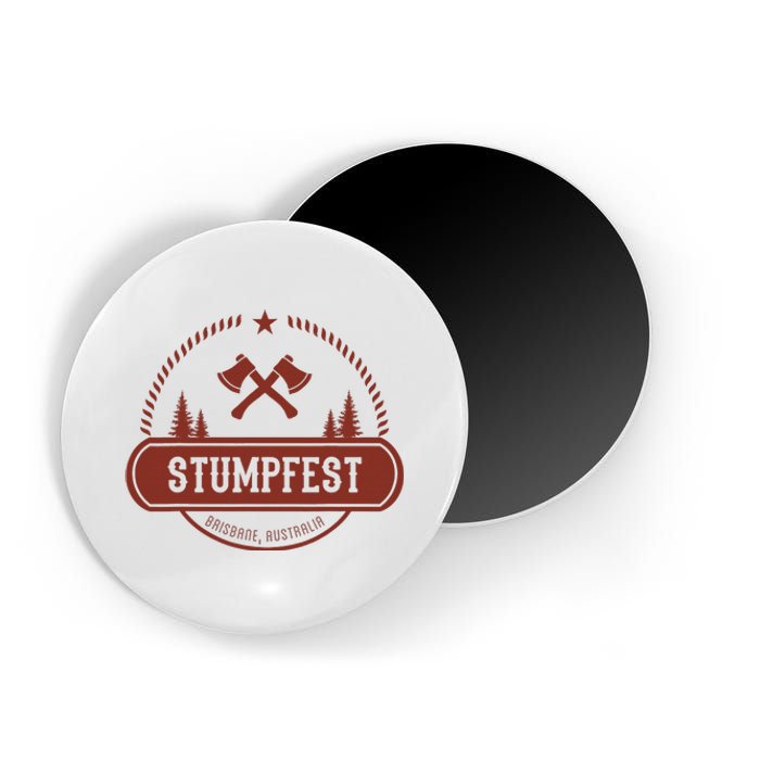 Vintage Funny Stumpfest 2023 Brisbane Get Sweaty Magnet