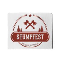 Vintage Funny Stumpfest 2023 Brisbane Get Sweaty Mousepad