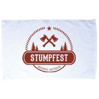 Vintage Funny Stumpfest 2023 Brisbane Get Sweaty Microfiber Hand Towel