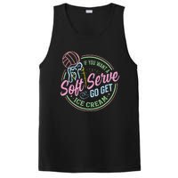 Volleyball Funny Soft Serve Saying PosiCharge Competitor Tank