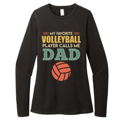 Volleyball Father Saying Volleyballer Gift Womens CVC Long Sleeve Shirt