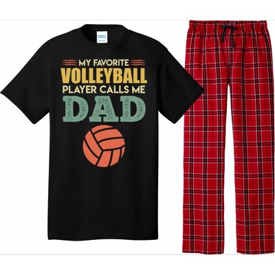 Volleyball Father Saying Volleyballer Gift Pajama Set