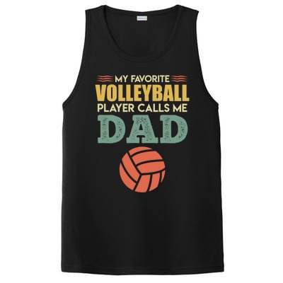 Volleyball Father Saying Volleyballer Gift PosiCharge Competitor Tank