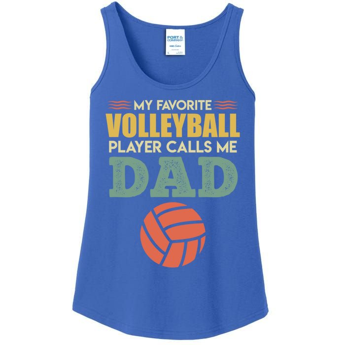 Volleyball Father Saying Volleyballer Gift Ladies Essential Tank