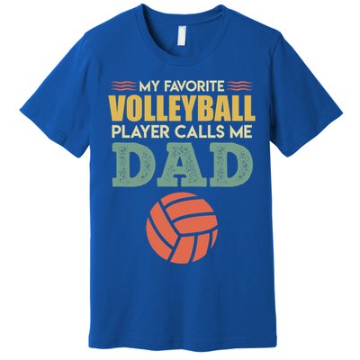 Volleyball Father Saying Volleyballer Gift Premium T-Shirt