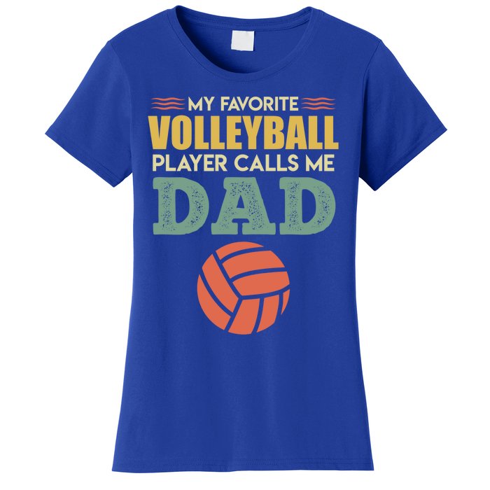 Volleyball Father Saying Volleyballer Gift Women's T-Shirt