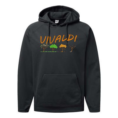 Vivaldi Four Seasons Classic Musical Gift Performance Fleece Hoodie