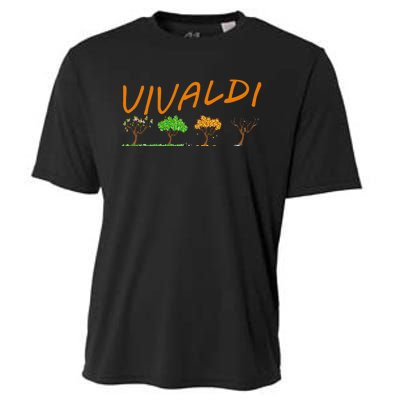 Vivaldi Four Seasons Classic Musical Gift Cooling Performance Crew T-Shirt