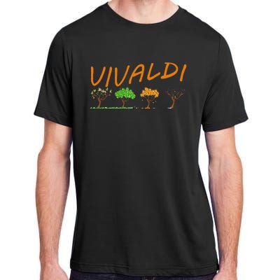 Vivaldi Four Seasons Classic Musical Gift Adult ChromaSoft Performance T-Shirt