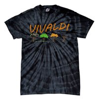 Vivaldi Four Seasons Classic Musical Gift Tie-Dye T-Shirt