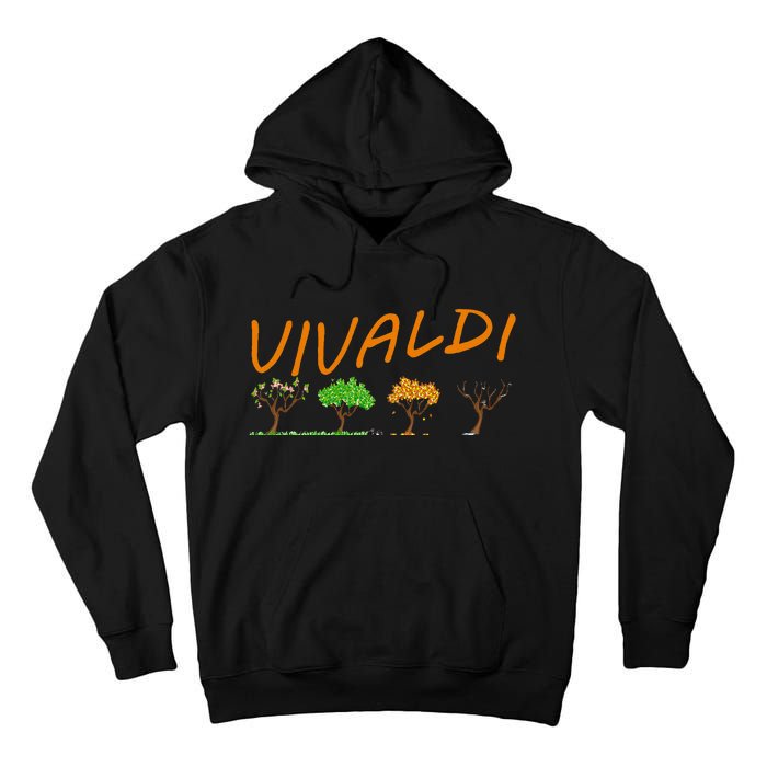 Vivaldi Four Seasons Classic Musical Gift Tall Hoodie