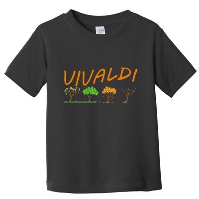 Vivaldi Four Seasons Classic Musical Gift Toddler T-Shirt