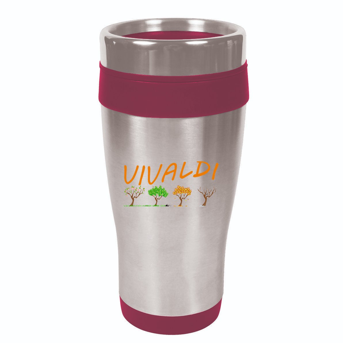 Vivaldi Four Seasons Classic Musical Gift 16oz Travel Tumbler