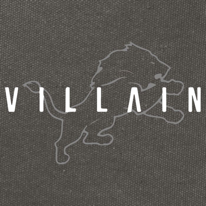 Villain Football Sports Fan Cotton Canvas Backpack