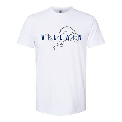 Villain Football Sports Fan Softstyle CVC T-Shirt