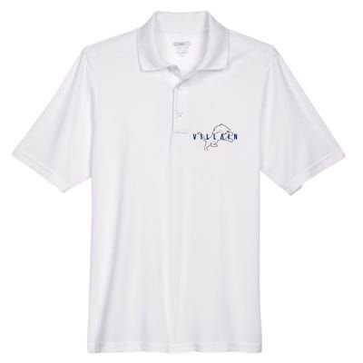 Villain Football Sports Fan Men's Origin Performance Pique Polo