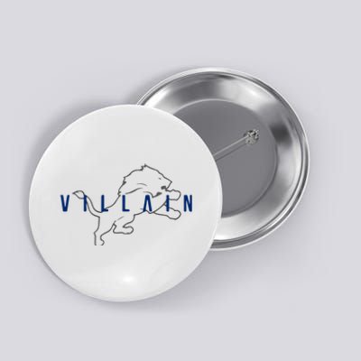 Villain Football Sports Fan Button