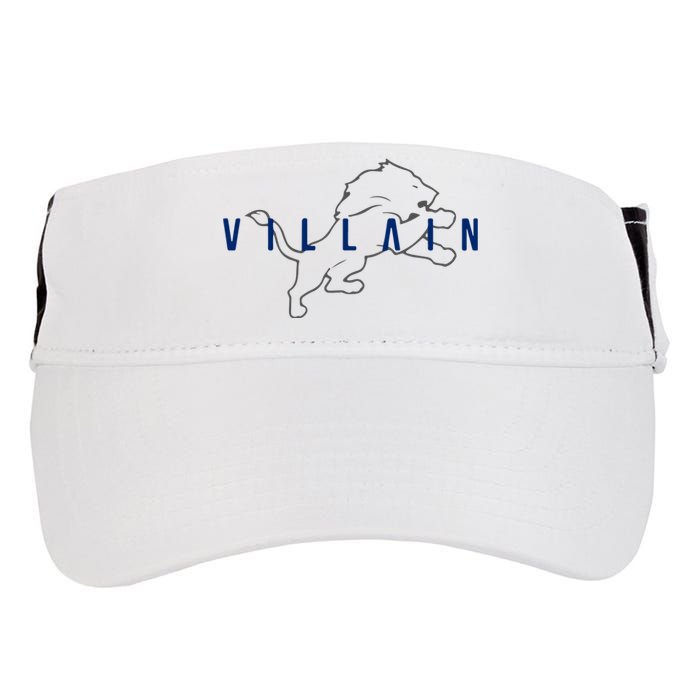 Villain Football Sports Fan Adult Drive Performance Visor