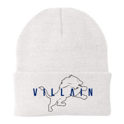 Villain Football Sports Fan Knit Cap Winter Beanie