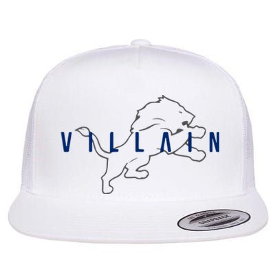 Villain Football Sports Fan Flat Bill Trucker Hat