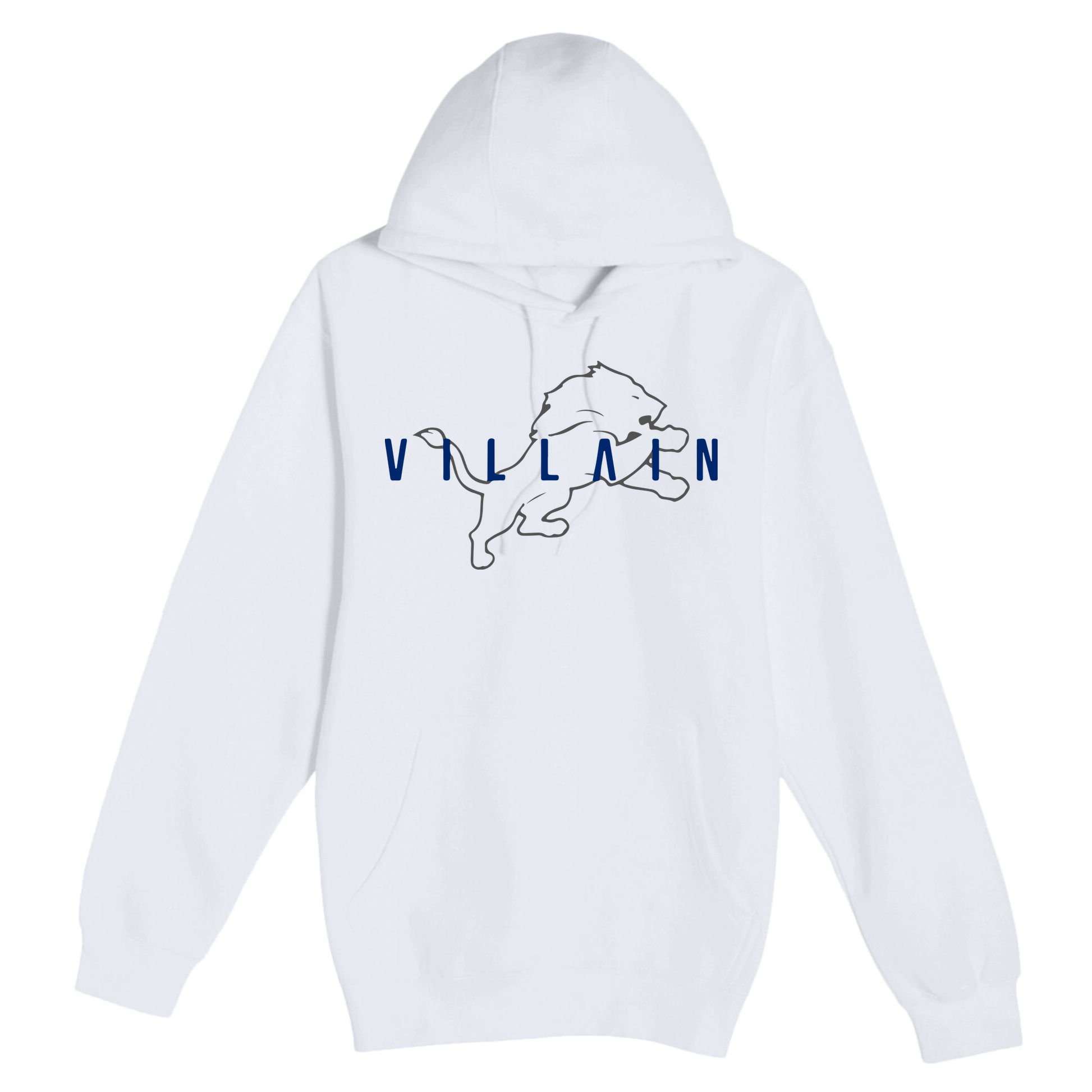 Villain Football Sports Fan Premium Pullover Hoodie