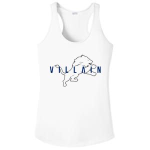 Villain Football Sports Fan Ladies PosiCharge Competitor Racerback Tank