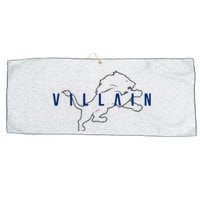 Villain Football Sports Fan Large Microfiber Waffle Golf Towel