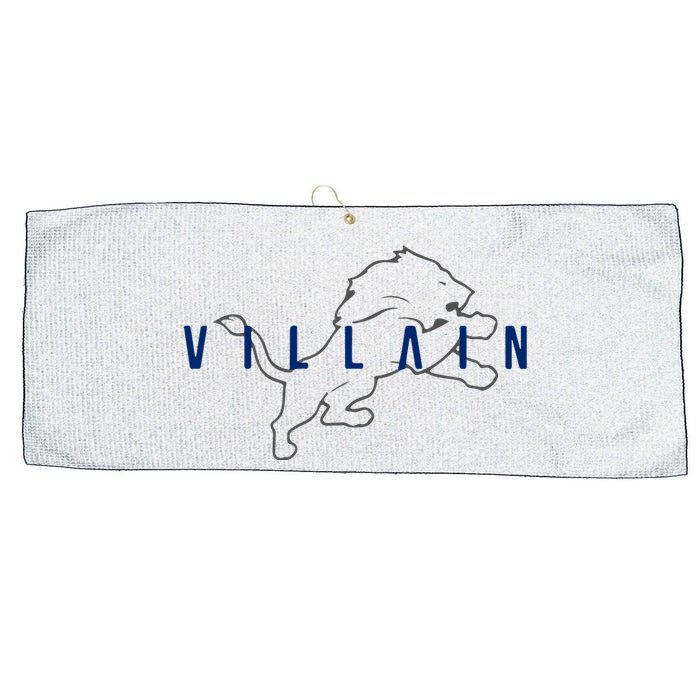 Villain Football Sports Fan Large Microfiber Waffle Golf Towel