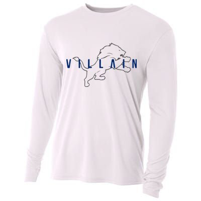 Villain Football Sports Fan Cooling Performance Long Sleeve Crew