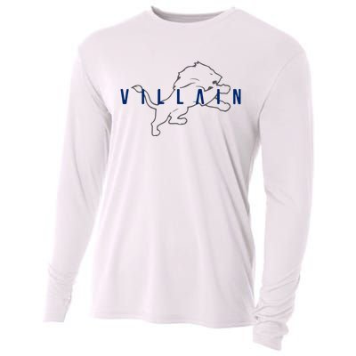 Villain Football Sports Fan Cooling Performance Long Sleeve Crew