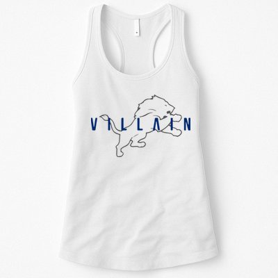 Villain Football Sports Fan Womens Tank Top